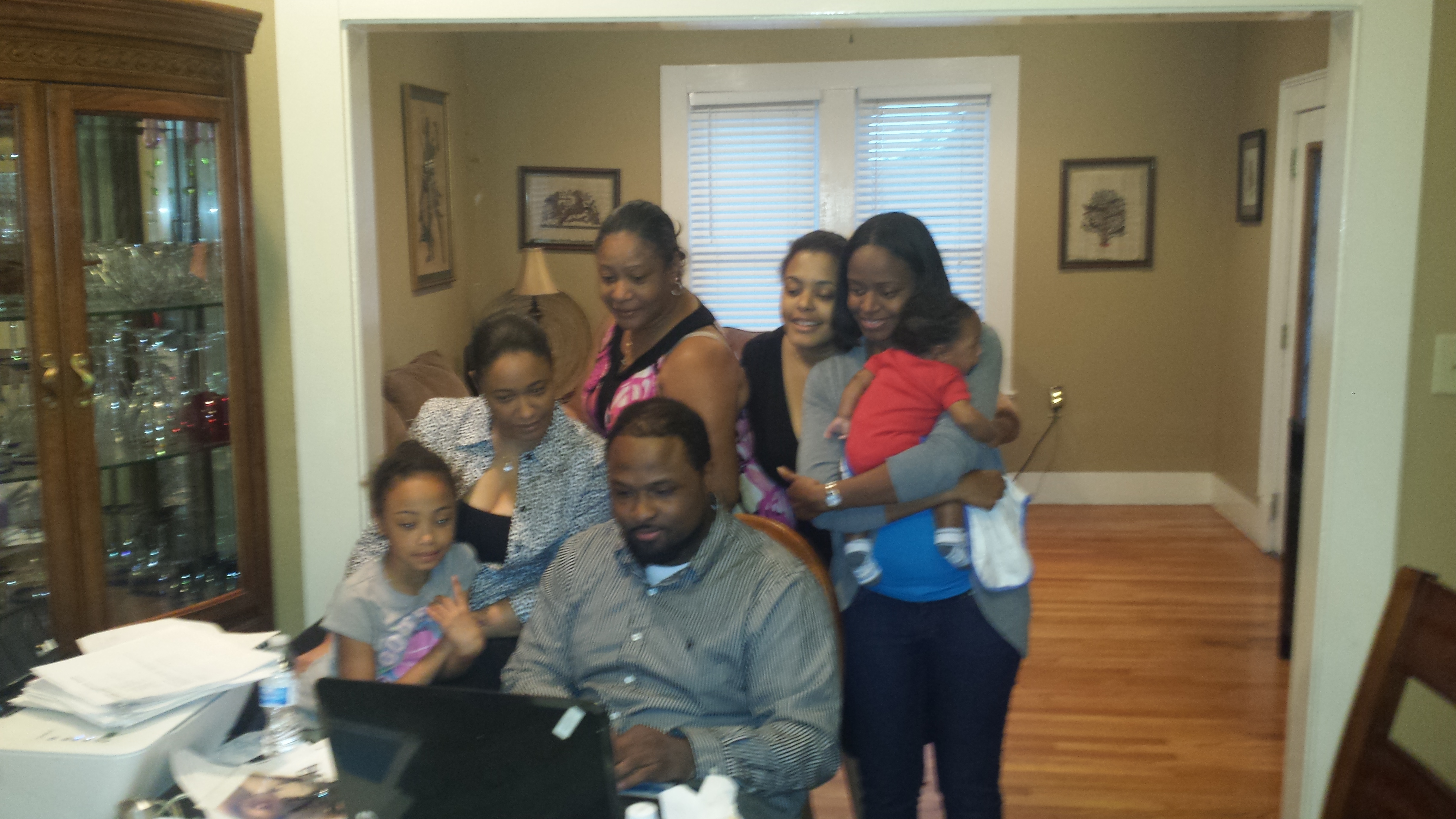 Me meeting with Kerri Jean Citizen and family (5)